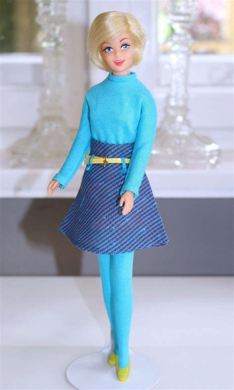 casey from 1967 wearing hip knits from 1966 barbie gowns barbie clothes vintage barbie