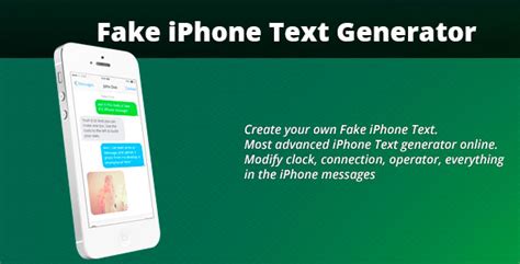 Fake Iphone Text Generator