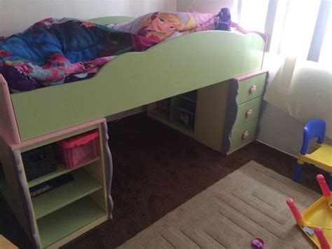 Ashley Furniture Doll House Loft Bed And Dresser For Sale In Inglewood