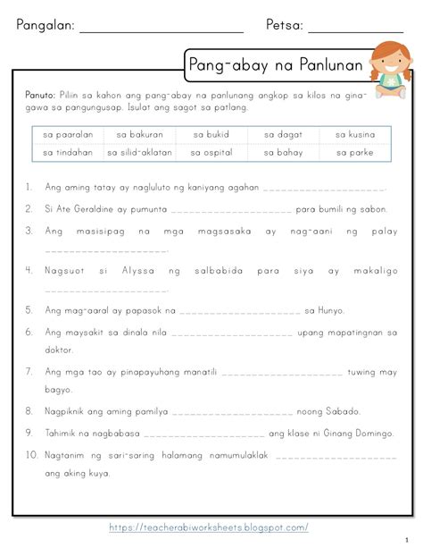 Uri Ng Panghalip Worksheet For Grade Printable Worksheets And My Xxx