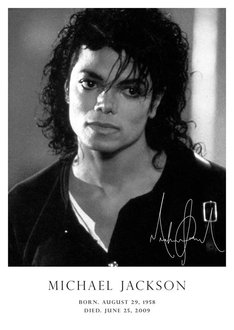 Michael Jackson Poster Wall Art Tribute Memorabilia 23 A4 297 X 21cm