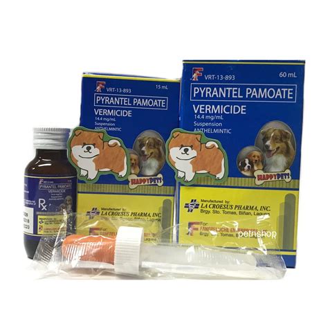 All puppies should be given a dewormer f. Vermicide Pyrantel Pamoate Dog Dewormer | Shopee Philippines
