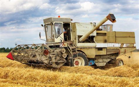 Old Combine Harvester Stock Photo Image Of Scrap Agriculture 1844882