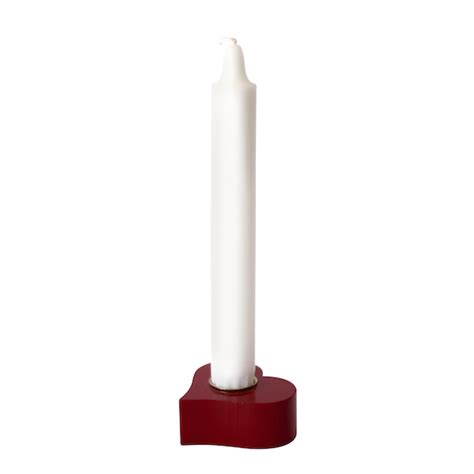Wholesale Nordic Designs Candlestick Heart Red Fieldfolio