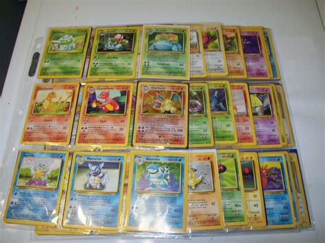 Pokemon Cards Complete Set All 151 150 Original Cards Base Etsy