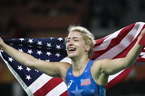 Marylands Helen Maroulis Wins First Ever Us Gold Medal In Womens