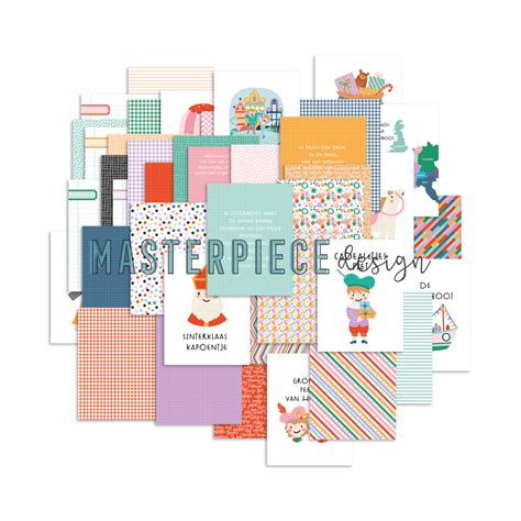 Masterpiece Design Pocket Karten Sinterklaas Page Cards Faltkarten