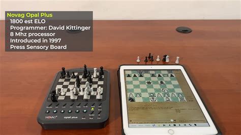 ♟️ Novag Opal Plus Electronic Chess Computer Gadgetify Youtube