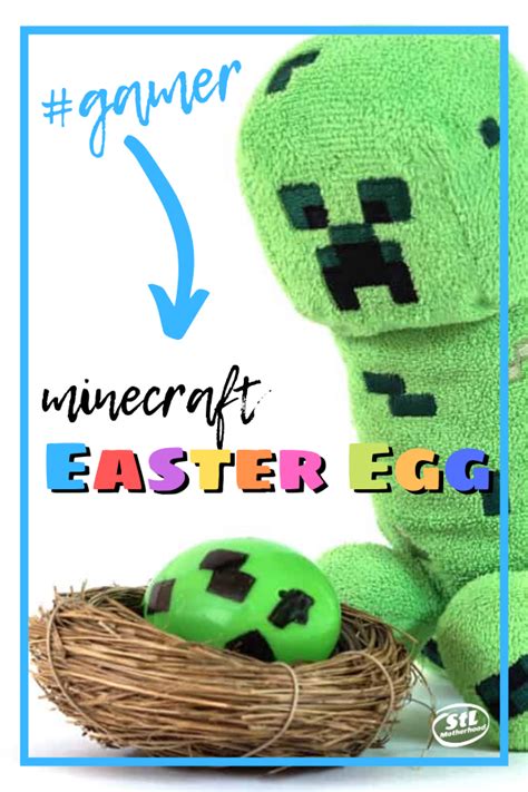 How To Decorate Minecraft Easter Eggs With Mob Chart Minecraft