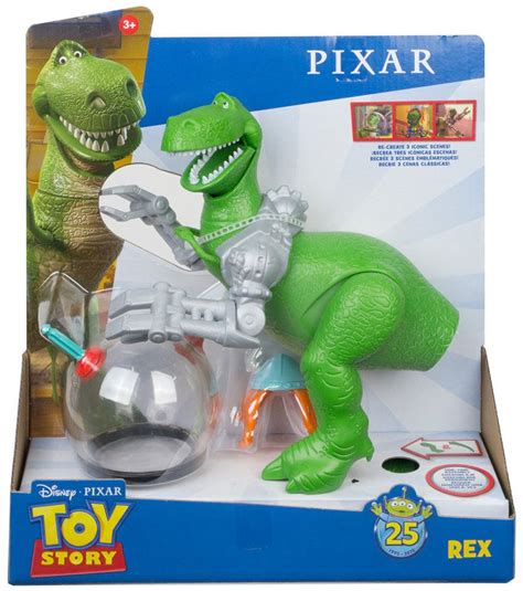 Toy Story 25th Anniversary Rex Action Figure Mattel Toywiz