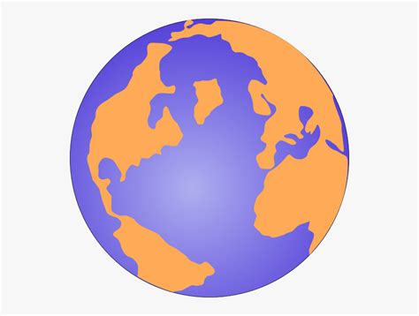 Orange And Blue Globe 3 Svg Clip Arts Red And Black Earth Free