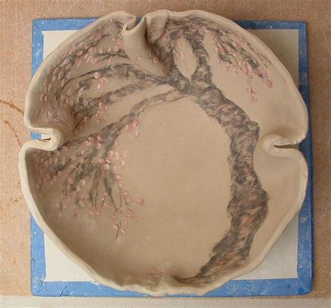 Cherry Blossoms Contemporary Pottery Ceramic Artists Starr