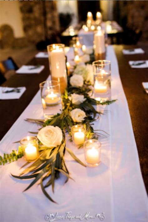 Chic And Romantic Table Decorations Rehearsal Dinner Ideas For Your