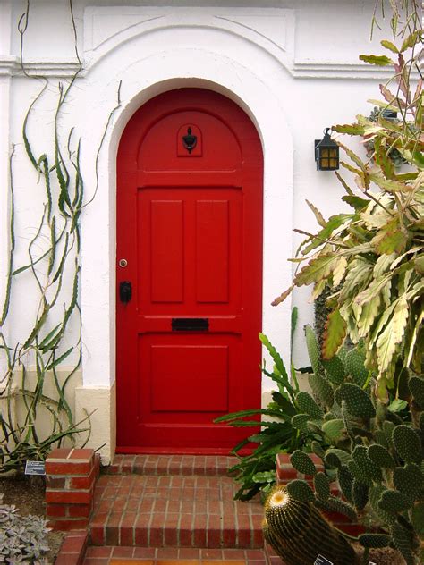 35 Different Red Front Doors Many Designs And Pictures