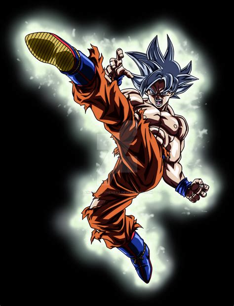 Mastered Ui Goku My Palette By Anorkius Thenerx On Deviantart