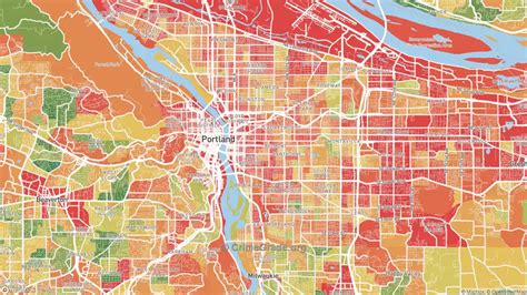 The Safest And Most Dangerous Places In Portland Or Crime Maps And