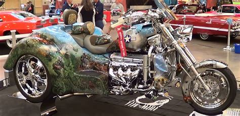 Scottiedtv Coolest Cars On The Web 2006 Boss Hoss “vietnam Tribute”