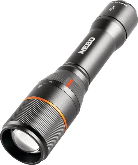 Buy Nebo Davinci Rechargeable Led Flashlight Blackdark Gray