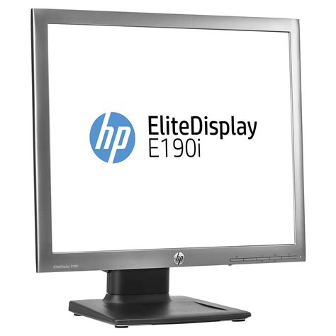 Refurbished 19 Inch Hp Elitedisplay E190i 1280x1024 Lcd Monitor Silver Back Market