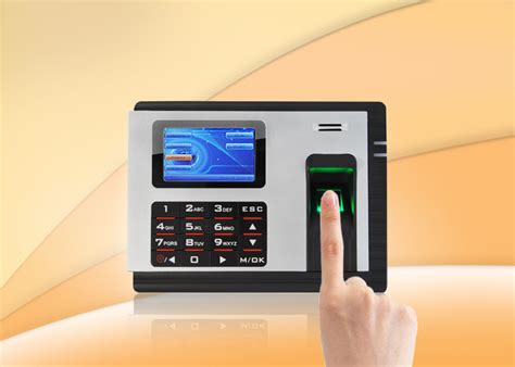 Embedded Fingerprint Time Attendance Machine Clocking Systems With