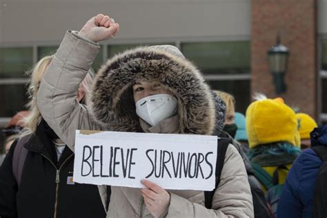 Hundreds Protest Sexual Violence At Uvm On Admitted Students Visit Day