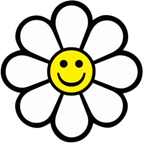 Smiley Daisy Photo Cutouts At Zazzle Clipart Best Clipart Best