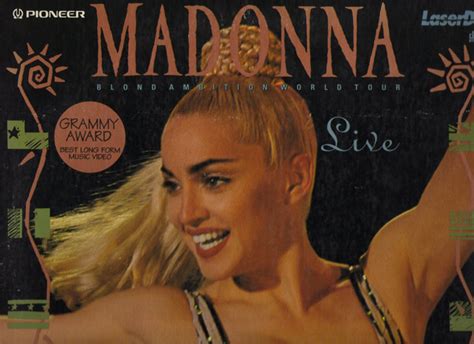Madonna Live Blond Ambition World Tour Vinyl Records Lp Cd On Cdandlp