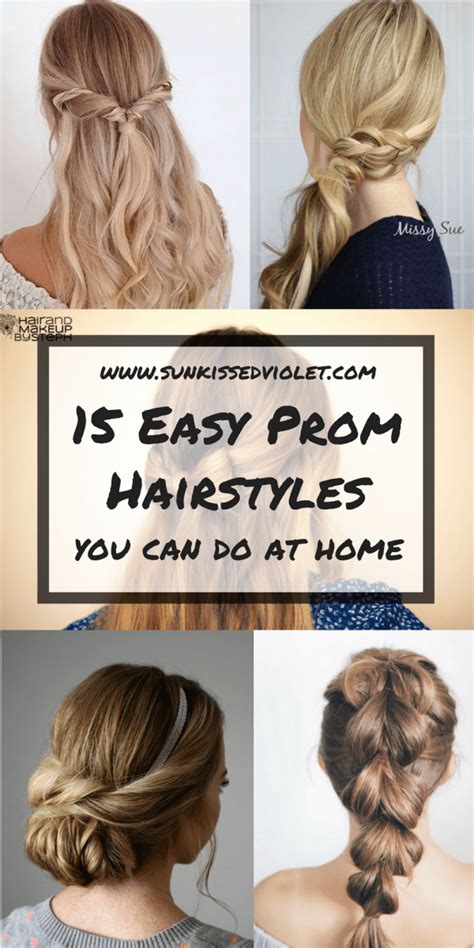 15 Easy Prom Hairstyles For Long Hair You Can Diy At Home