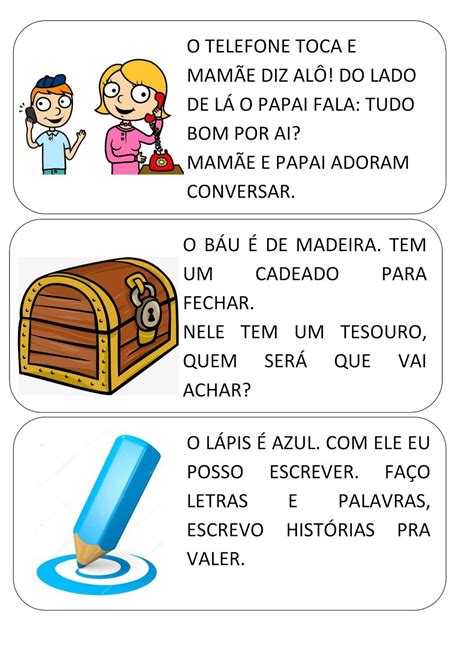 Textos Para Leitura E Diagn Sticos Na Alfabetiza O Learn Brazilian