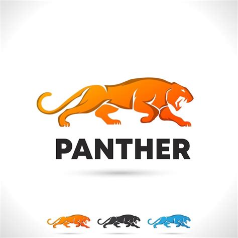 Premium Vector Panther Logo Design Panther Logo Vector Template