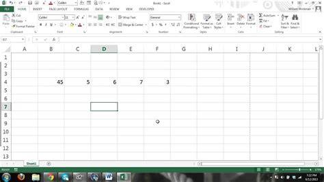 Ms Excel 2013 Tutorial For Beginners Part 2 How To Use Excel