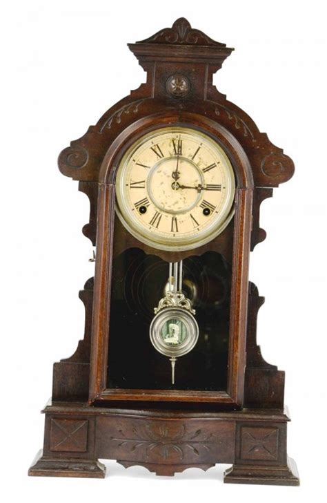 Antique Waterbury Gingerbread Mantle Shelf Clock Price Guide