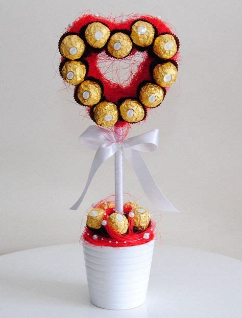 Ferrero Chocolate Bouquet For Valentines Tutorial Salvabrani