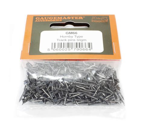 Uk Gaugemaster Gm66 Track Pins 10mm For Oo Ho And O
