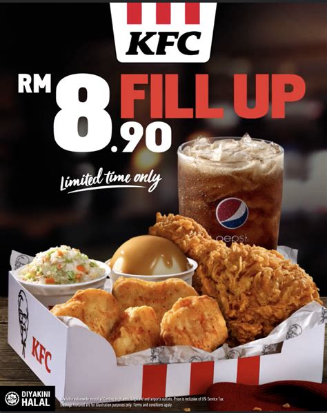 The local favourite has been around for almost 5 decades and is sure to bring up fond memories of our childhood. KFC Promo: FILL UP RM8.90 | mypromo.my
