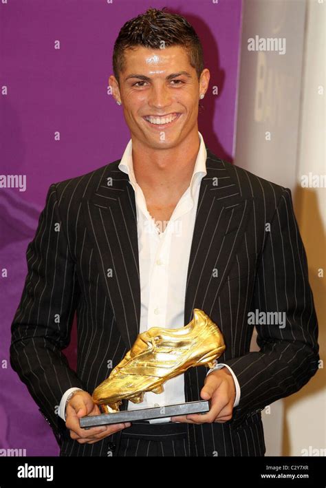 Cristiano Ronaldo Received The Golden Boot Award As Best Football