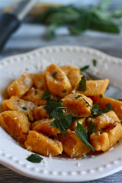 Butternut Squash Gnocchi With Browned Butter And Fried Sage Eat Live
