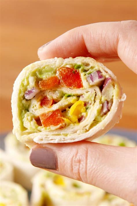 Chicken Avocado Roll Ups Recipe Appetizer Recipes