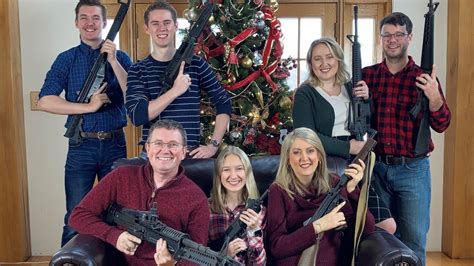 Christmas Cards With Guns Reflect Muscular Christianity With Its