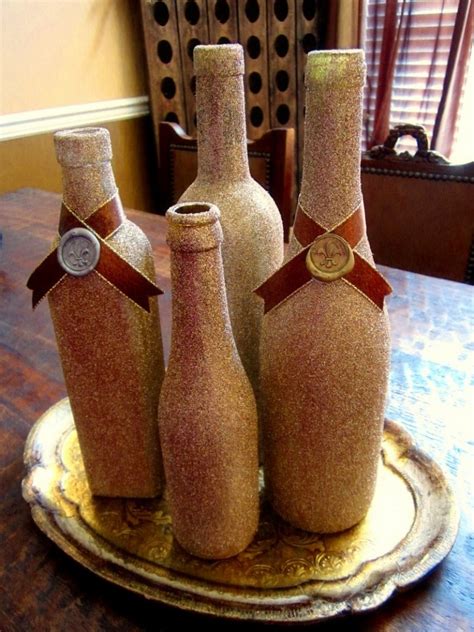 15 Wine Bottle Christmas Craft Ideas