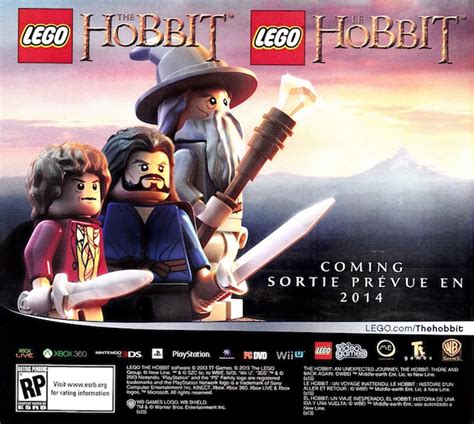 Tolkien's fantasy novel of the same name. Report: Lego The Hobbit coming next year for all major ...
