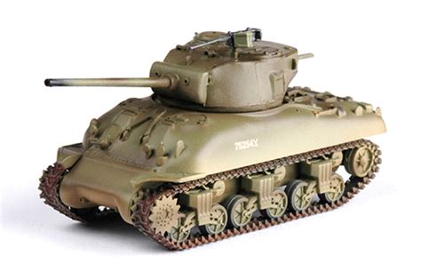Easy Model 172 Us Army M4a1 76 W Sherman Tank 7th Brigade Blindée