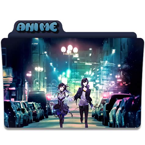 City Anime Folder Icon Png Transparent Background Free Download 43722