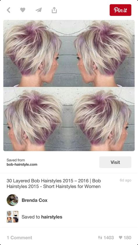 Deena Beckett Adlı Kullanıcının Haircuts Panosundaki Pin Saç Kısa