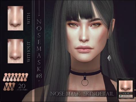 Remus Sirion Sims 4 Nose Mask Sims