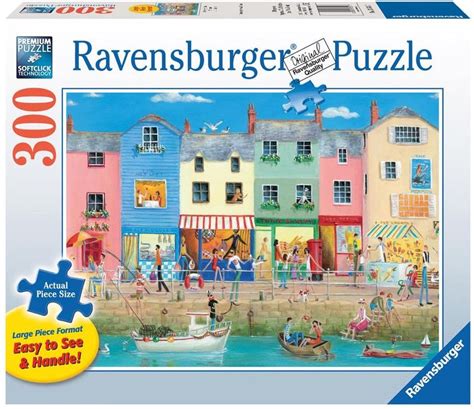 Ravensburger 300 Piece Large Format Jigsaw Puzzle Down By The Sea