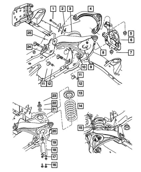 2003 Dodge Ram 2500 Front End Parts Diagram