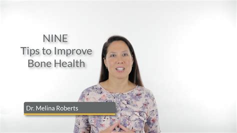 Nine Tips To Improve Bone Health Youtube