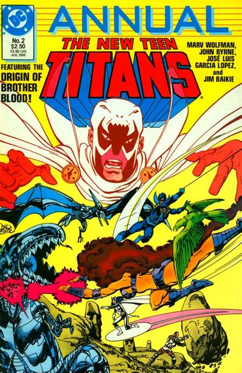 New Teen Titans Annual Vol 2 2 Dc Comics Database