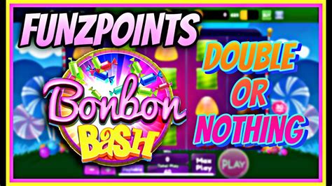 Double Or Nothing Funzpoints Bonbon Bash Online Slots Win Real Money Youtube